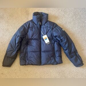 NWT Vuori Hillside Down Parka Puffer Jacket Coat  * Asphalt Black * Small